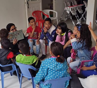 Momento de lectura _Resultado de talleres Fundación Recojamos semillitas